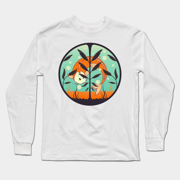 Aquarium Long Sleeve T-Shirt by freshinkstain